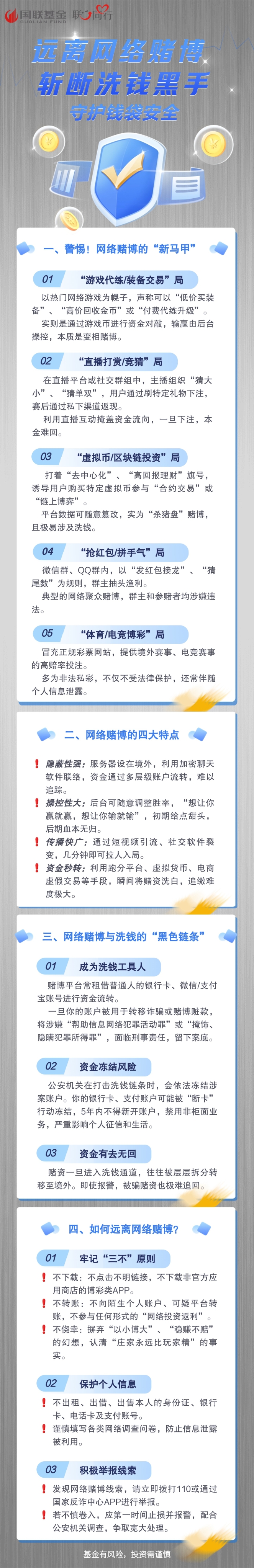 【反洗钱】远离网络赌博  斩断洗钱黑手  守护钱袋安全
